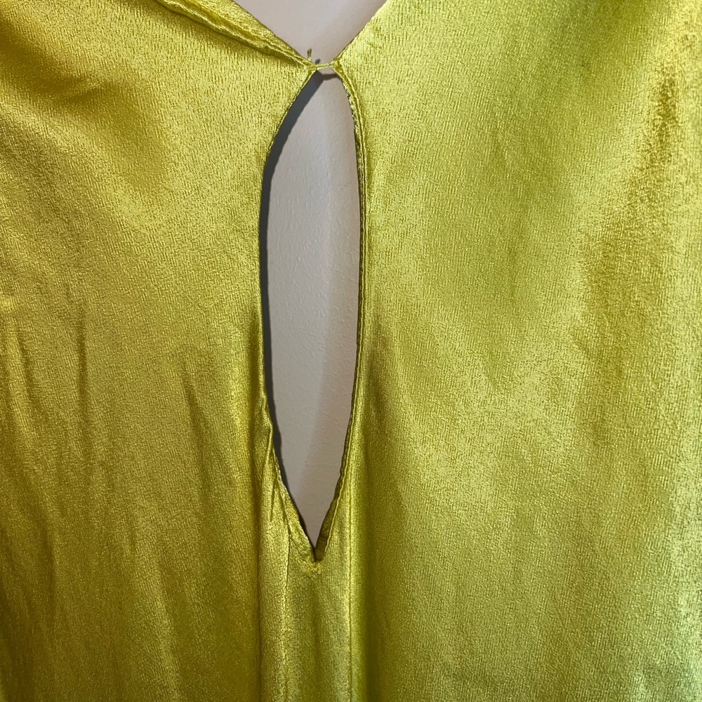 MESHKI XS DRESS SATIN CUT OUT MAXI - Picture 16 of 16